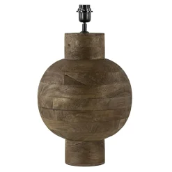 Grote Light and Living lampvoet Barumi hout>Straluma New