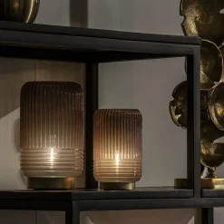 Grote tafellamp op batterijen donkerbruin Lipa><noscript><img width=