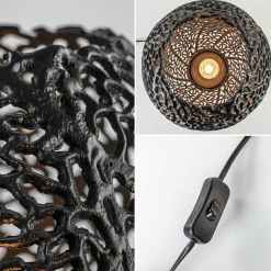 Grote tafellamp Sinula Light and Living mat zwart><noscript><img width=