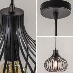 Hanglamp Aglio 28cm zwart><noscript><img width=