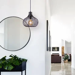 Hanglamp Aglio 28cm zwart><noscript><img width=