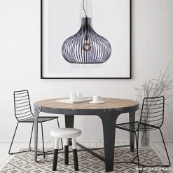 Hanglamp Aglio draad zwart 60cm><noscript><img width=