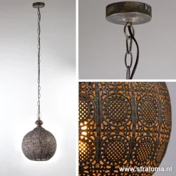 Hanglamp Ananya antiek brons><noscript><img width=