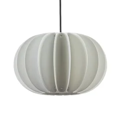 Hanglamp Arena 1L 30cm zwart/kap wit>Straluma Discount