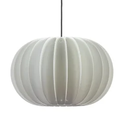 Hanglamp Arena 1L 40cm zwart/kap wit>Straluma Clearance