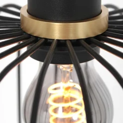 Hanglamp Aureole cilinder breed zwart><noscript><img width=