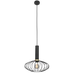 Hanglamp Aureole ovaal zwart>Straluma Clearance