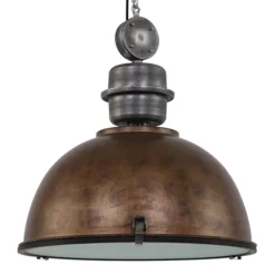 Hanglamp Bikkel 52cm brons/staal>Straluma Outlet