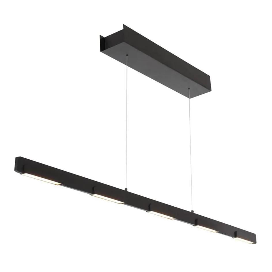 Hanglamp Bloc balk zwart up+ down>Straluma Best