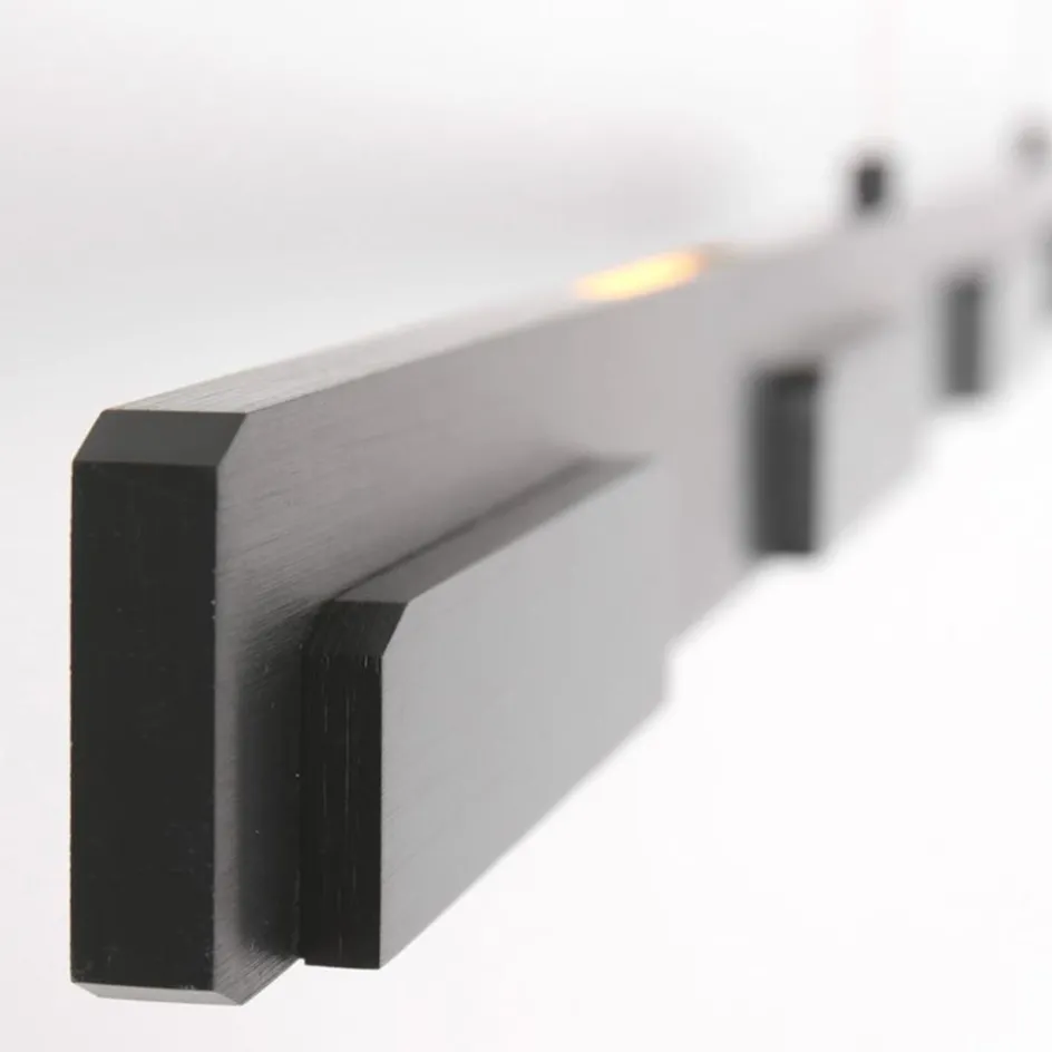 Hanglamp Bloc balk zwart up+ down>Straluma Best