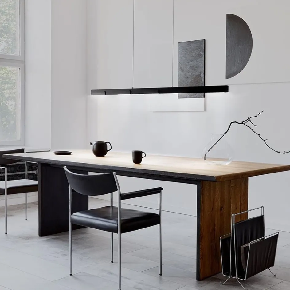 Hanglamp Bloc balk zwart up+ down>Straluma Best