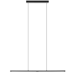 Hanglamp buis 110cm zwart 3-step dim>Straluma Outlet