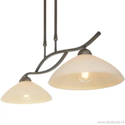 Hanglamp Capri brons/Glas>Straluma Sale