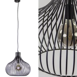 Hanglamp draad zwart groot 48cm><noscript><img width=