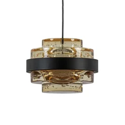 Hanglamp Dynasty 1L zwart/amber>Straluma Best