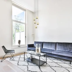 Hanglamp Golden Egg 5L rond zwart/goud><noscript><img width=