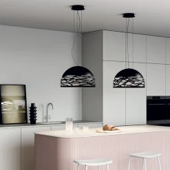 Hanglamp Kelly Dome zwart 50cm><noscript><img width=