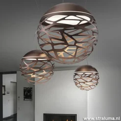 Hanglamp Kelly Sphere brons 40cm>Straluma Clearance