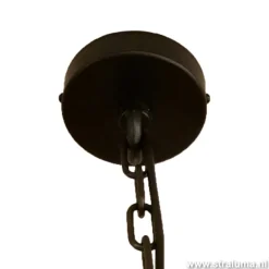 Hanglamp koepel 60cm gunmetal/silverleaf><noscript><img width=