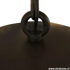 Hanglamp koepel 60cm gunmetal/silverleaf><noscript><img width=