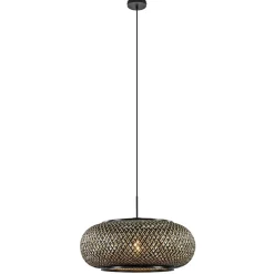 Hanglamp Maze bamboe/zwart 60cm>Straluma Outlet