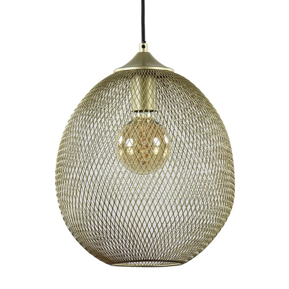 Hanglamp Moroc goud 30cm>Straluma Discount