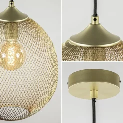 Hanglamp Moroc goud 30cm><noscript><img width=