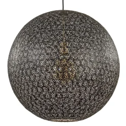 Hanglamp Oronero bol zwart/goud 60cm>Straluma Sale