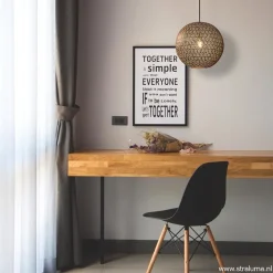 Hanglamp Oronero bol zwart/goud 40cm><noscript><img width=