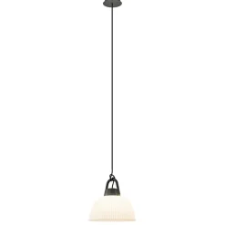 Hanglamp outdoor antraciet met wit IP65>Straluma Online