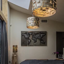 Hanglamp Pablo cil 55cm ambacht.zilver><noscript><img width=