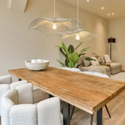 Hanglamp Rafa 70 katoendraad crème><noscript><img width=