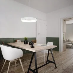 Hanglamp Ringlede wit 48cm><noscript><img width=