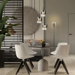 Hanglamp Salerno 3L zwart/gradient smoke><noscript><img width=