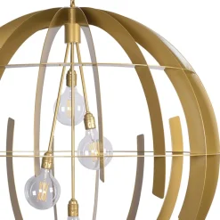 Hanglamp Terra 100cm goud>Straluma Discount