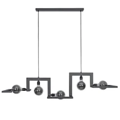 Hanglamp Tortona 5L zwart 150cm>Straluma Best