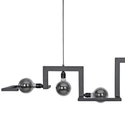 Hanglamp Tortona 5L zwart 150cm>Straluma Best