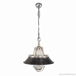 Hanglamp Tuk industrieel 41cm zwart/staal>Straluma Online