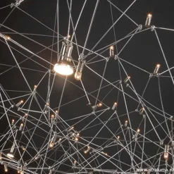 Hanglamp Universe staal 125+2x downlight><noscript><img width=