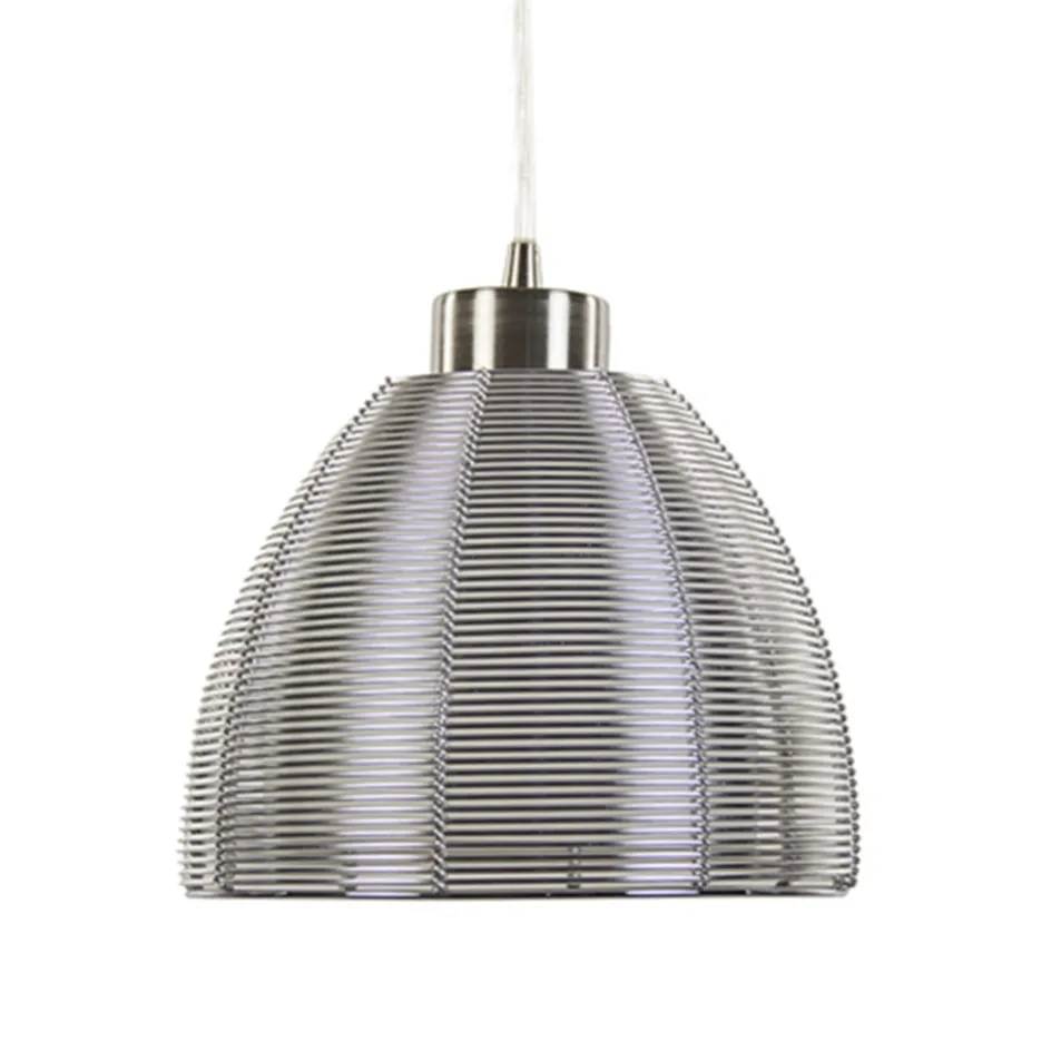 Hanglamp Whires alu/wit>Straluma Outlet