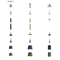 Hanglamp zwart Spin met 6 snoeren><noscript><img width=