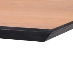 Horeca Bartafel vierkant 80x80 zwart met eiken><noscript><img width=