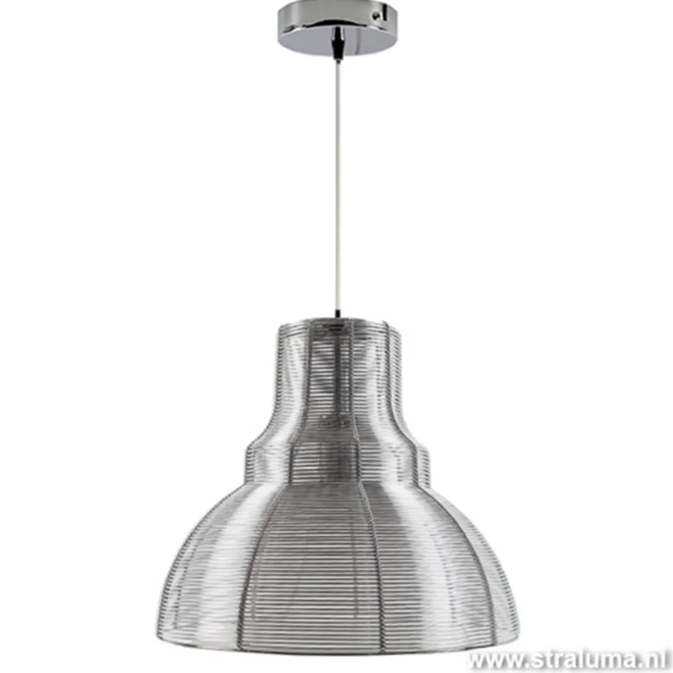 Industriele hanglamp draad chr-zilver>Straluma New