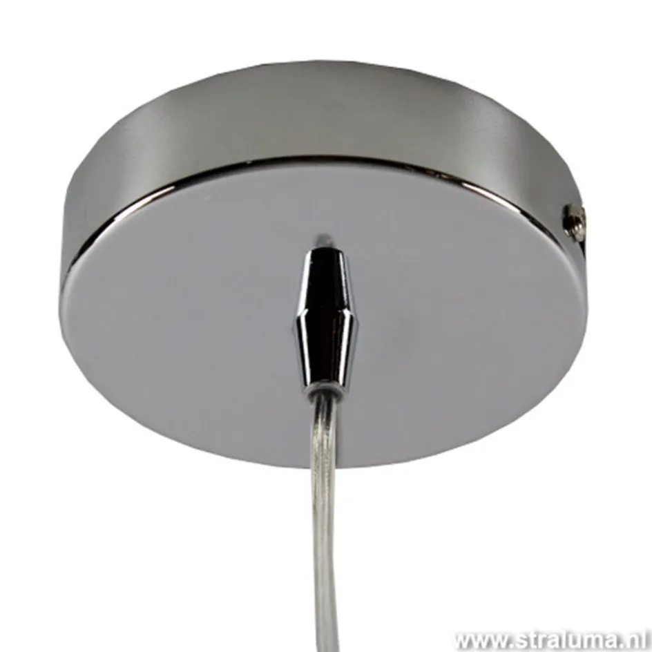 Industriele hanglamp draad chr-zilver>Straluma New