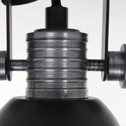 Industriële plafond/wandspot zwart inclusief LED>Straluma Discount