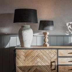 Kap Bridge zwart linnen 45x25><noscript><img width=