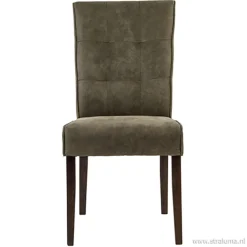 Klassiek landelijke eetkamerstoel olijf, poot koloniaal>Straluma Sale