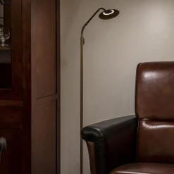 Klassieke LED leeslamp-vloerlamp dimbaar><noscript><img width=