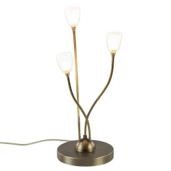 Klassieke LED tafellamp brons met dim to warm functie>Straluma Sale