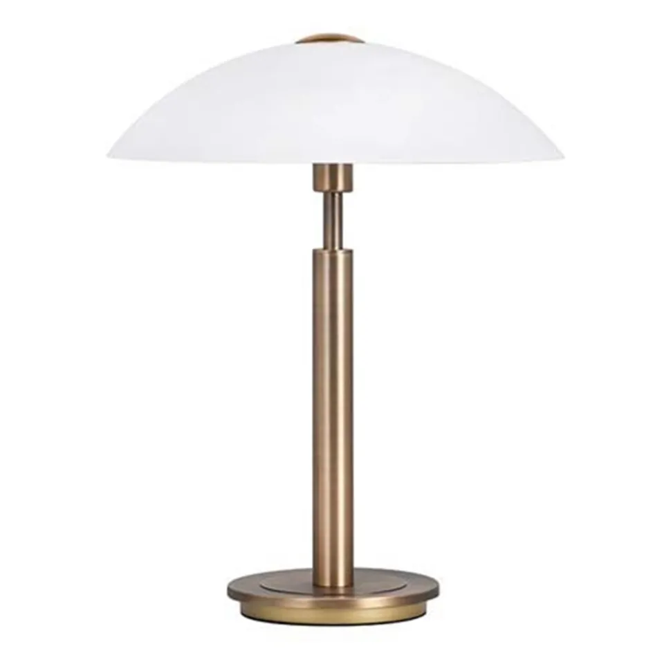 Klassieke tafellamp brons touchdimmer>Straluma Sale